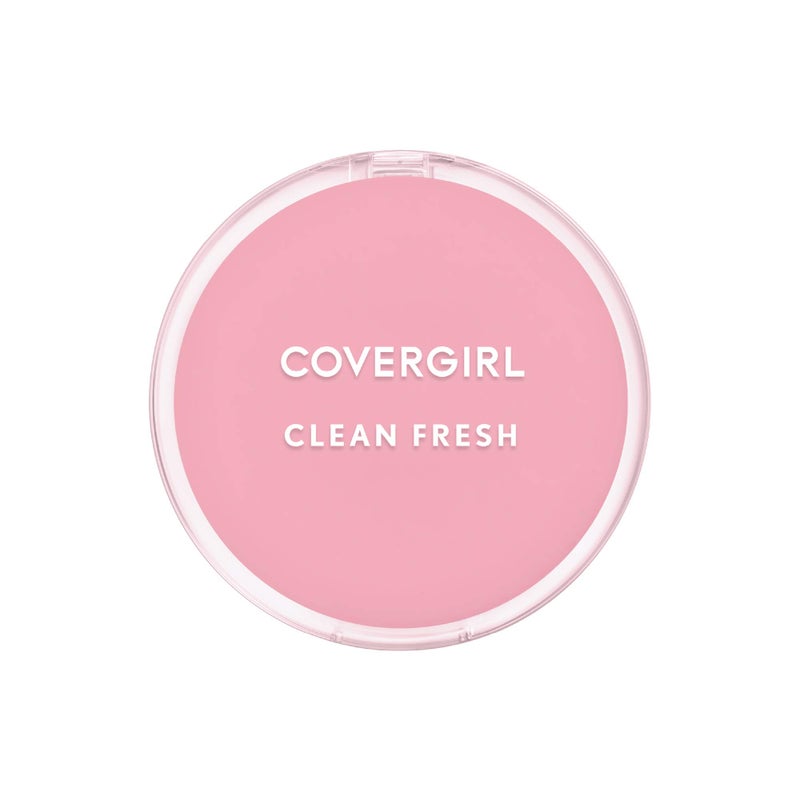 COVERGIRL Clean Fresh Pressed Powder, Light, 0.35 Oz - Image 1
