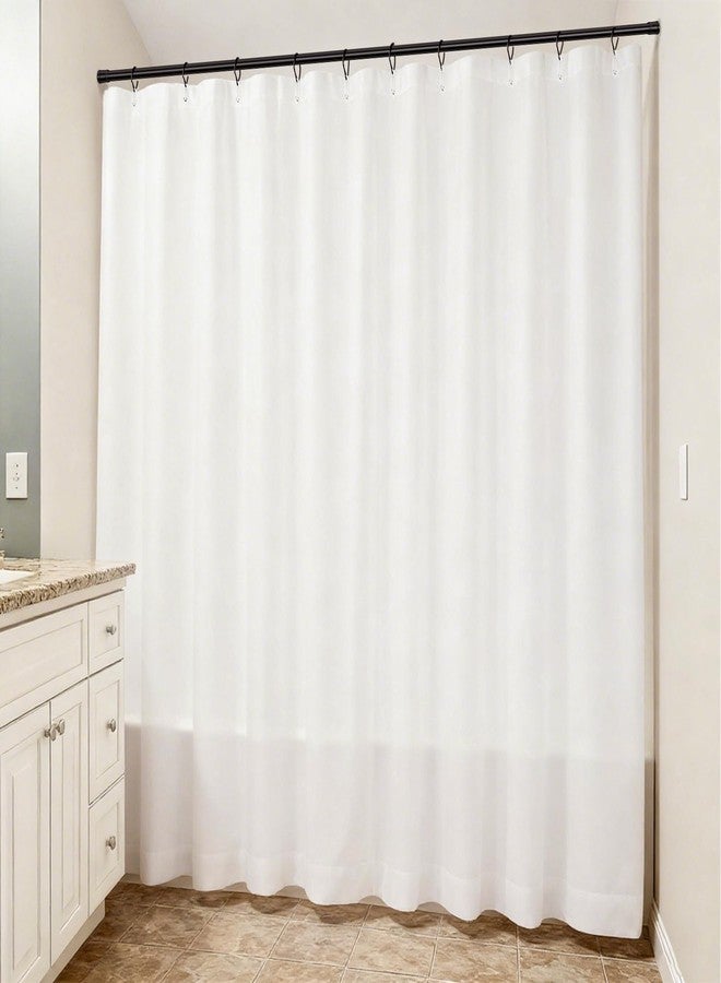 Ginbel Direct Tension Curtain Rods 27-82 Inch, 1"Diameter Shower Curtain Rod Spring Long Adjustable for Bathroom Windows Closet No Drilling No Rust, Black - Image 2