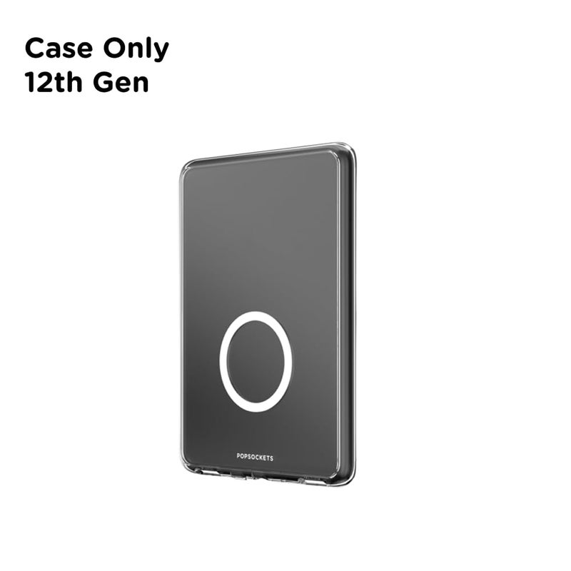 PopSockets Kindle Paperwhite Case (12th Gen, 7â€, 2024/25), Signature Edition & Colorsoft â€“ Slim Protective Cover with Built-in MagSafe-Compatible Ring for MagSafe PopGrip, E-Reader Accessory - Clear - Image 2