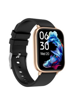 JOYFOCUS 1.85 Inch TFT High Definition Bluetooth Smartwatch HD BT call makes With GPS  Black Gold  - Image 1