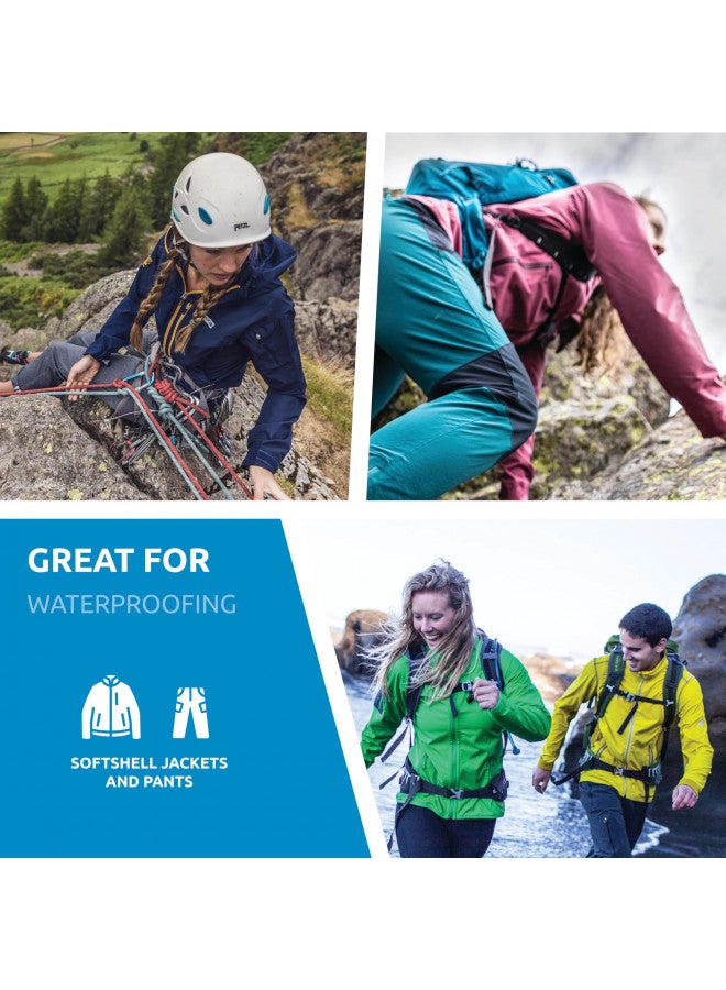 Nikwax Softshell Proof Spray-On High Performance Waterproofing Renewal Treatment Restores DWR Water Repellency in Jackets, Pants, Vests, Outerwear, Ski and Snow Gear - Image 3