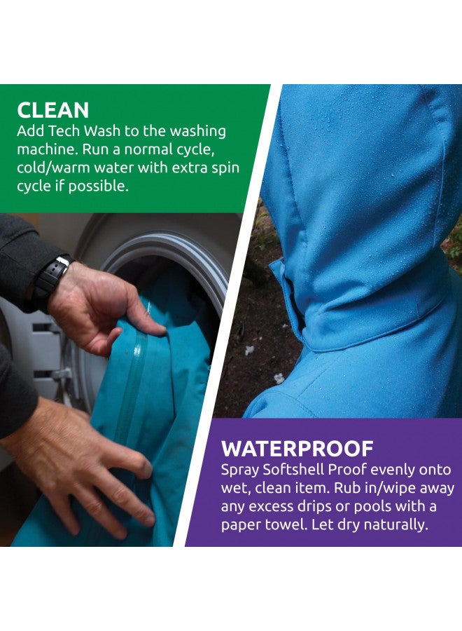 Nikwax Softshell Proof Spray-On High Performance Waterproofing Renewal Treatment Restores DWR Water Repellency in Jackets, Pants, Vests, Outerwear, Ski and Snow Gear - Image 5