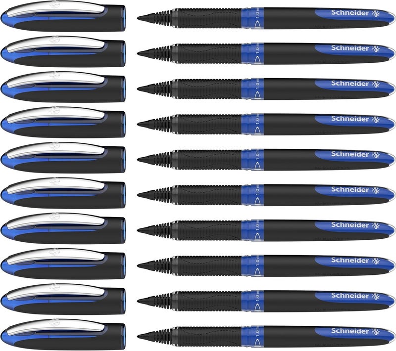Schneider 183603 One Sign Tintenroller (Dokumentenecht, Strichstärke 1 Mm) Blau, 10Er Pack - Image 1