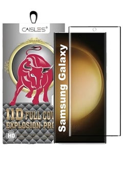 كايسلز واقي شاشة نانو 10d لسامسونج جالكسي اس 22 بلس / اس 23 بلس (Samsung Galaxy S22 Plus/ S23 Plus), بتصميم منحني حماية فائقة من الحافة الى الحافة مع الوضوح الفائق والحماية ضد السقوط والخدوش، شفاف  - Image 1