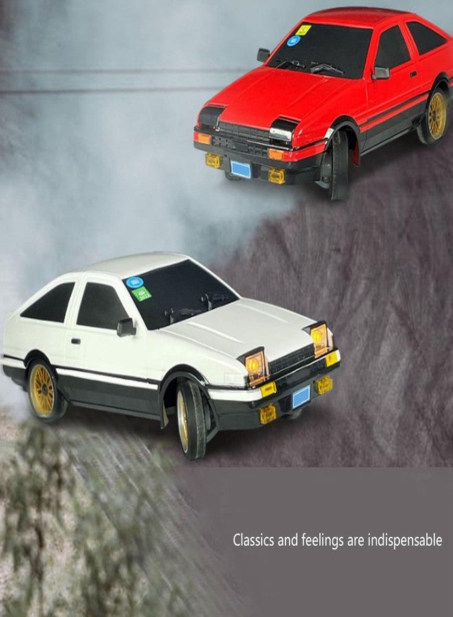 KERBRO RC Drift Car, 1:16 Scale Remote Control Car, 4WD RC Car with LED Lights and Drifting Tires for Kids and Adults (Red) - Image 2
