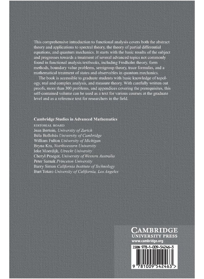 Functional Analysis  - Image 2