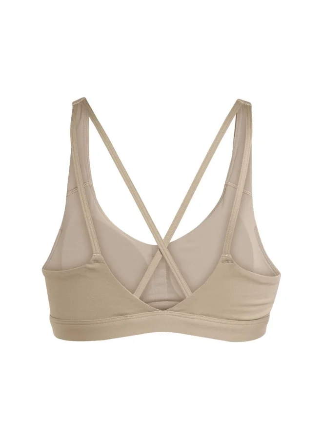 Adidas Adidas All Me Ess Ms Brown Workout Bra - Medium Support Bra For Women