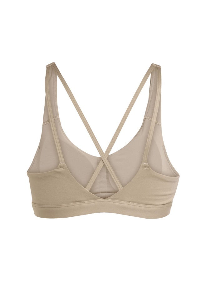 Adidas Adidas All Me Ess Ms Brown Workout Bra - Medium Support Bra For Women - Image 2