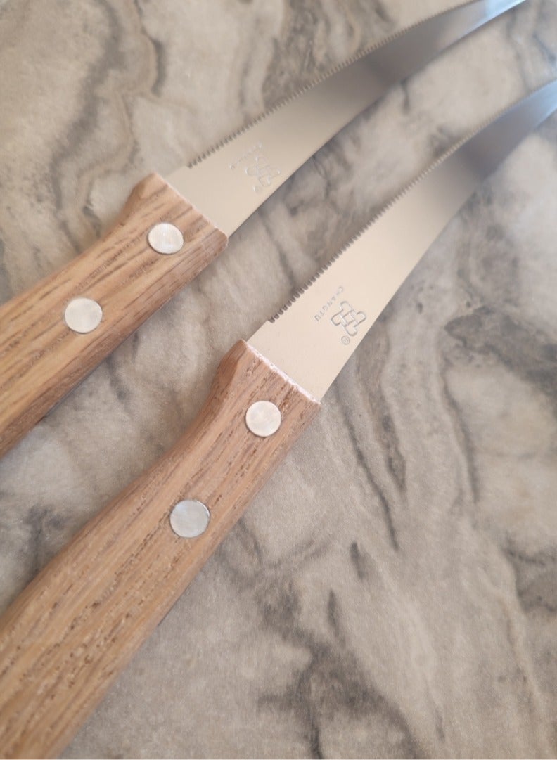 Multi-use wooden knife 2 Pieces - Image 4
