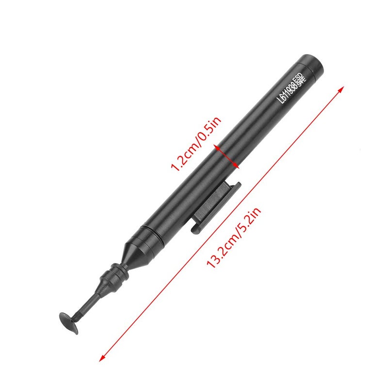 Wal front Vacuum Suction Pen L611938 Sucking Pickup Tool Kit IC SMD Pickup Tool with 6 Suction Pads and 2 Suction Tips - Image 4