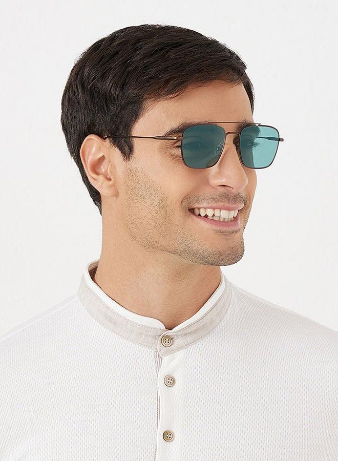 30 سندايز نظارات شمسية فالينت للرجال بتصميم طيار بحماية  لون بني وأخضر - Image 5