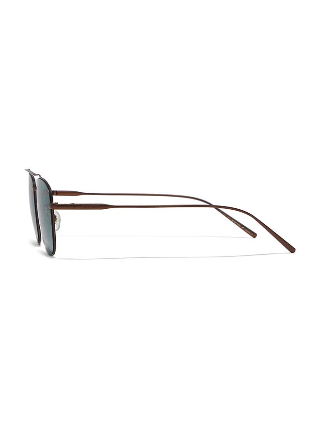 30Sundays 30Sundays VALIANT,Men Sunglasses, Aviator Sunglasses, UV Protection: UV400 (Brown,Green)