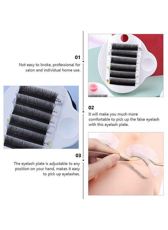 Beaupretty Eyelash Extension Hand Plate Lash Holder Eyelash Extension Pallet Eyelashes Stand Holder With Adjustable Wrist Strap For Makeup Eyelash Extension  - Image 5