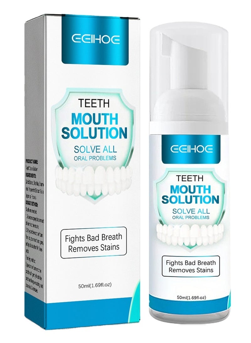 EELHOE Transform your daily oral hygiene routine with this powerful mouth solution that targets bad breath and stains, providing long-lasting freshness and a radiant, healthy smile. - Image 1