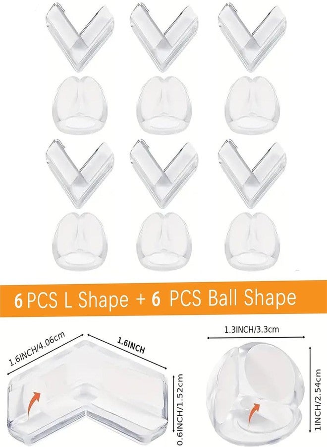 BLUVAS Clear Corner Guards for Baby Safety, 12-Pack, Transparent Table Edge Protectors - Image 3