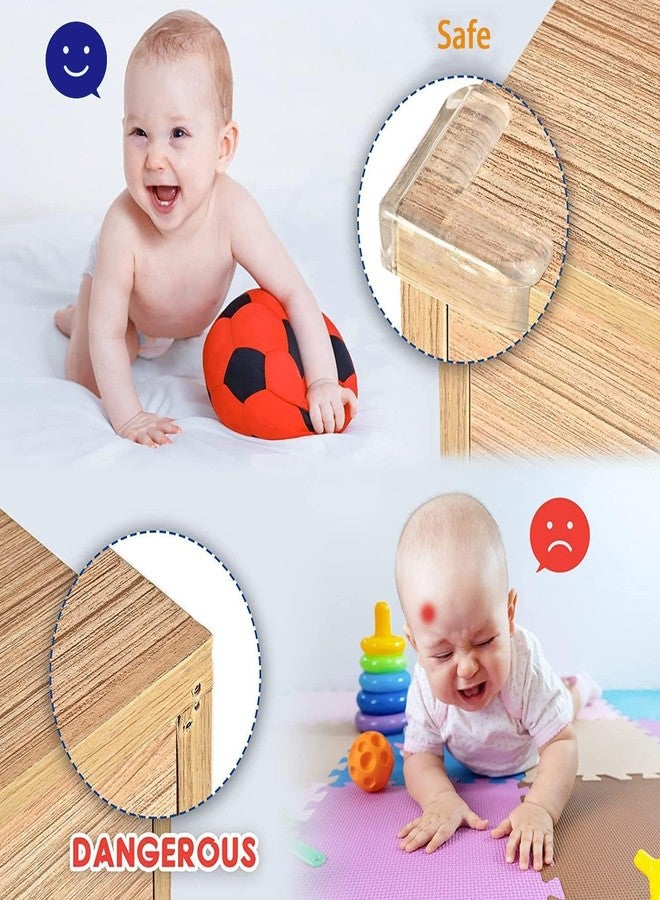 BLUVAS Clear Corner Guards for Baby Safety, 12-Pack, Transparent Table Edge Protectors - Image 4