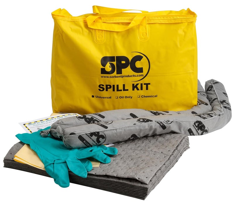 Brady SPC SKA-PP Allwik Universal Economy Portable Spill Kit - 107795, Yellow - Image 1