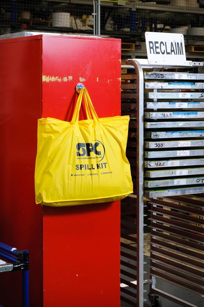 Brady SPC SKA-PP Allwik Universal Economy Portable Spill Kit - 107795, Yellow - Image 2