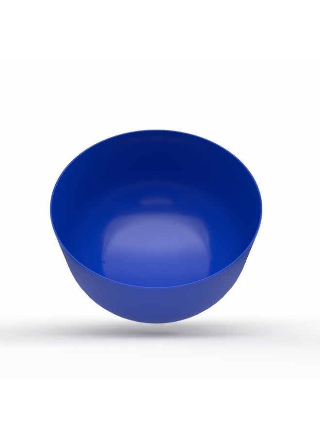 EasyGO Easy-Go Set of Reusable Plastic Bowls 1.1L (3 Bowls) BPA Free PP – Microwave, Freezer & Dishwasher Safe - Azure Blue - Image 3