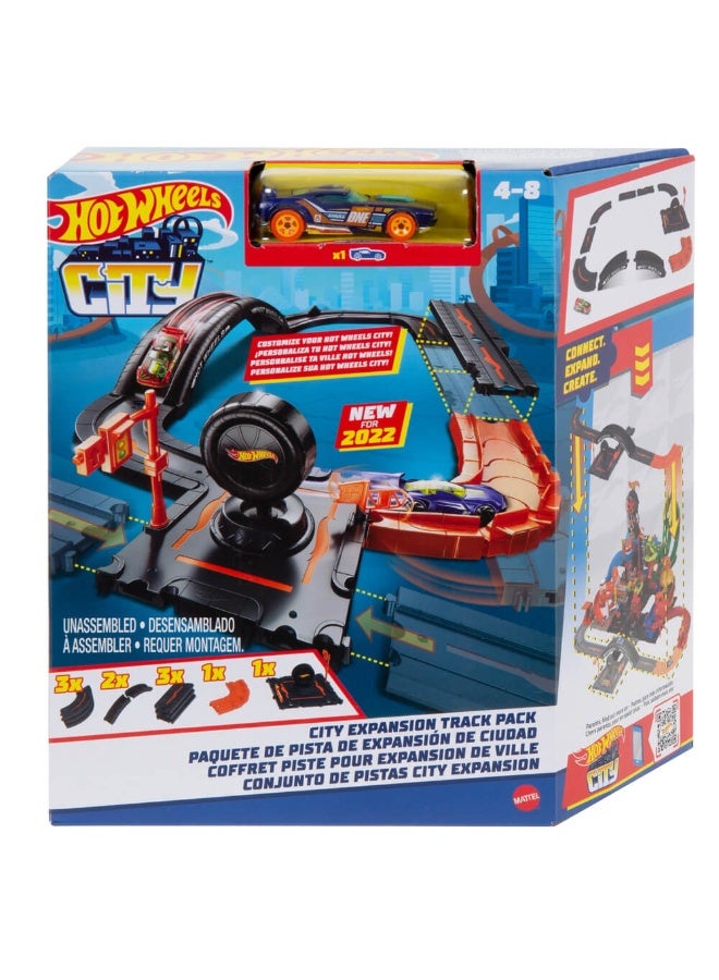 Hot Wheels مجموعة مسار توسيع مدينة هوت ويلز - Image 1