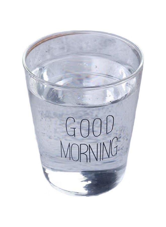 JAJALIN Simple Glass Mouthwash Cup, Toothbrush Cup, Washing Cup, Couple'S Cup, Creative Minimalist Transparent Toothbrush Cup, Single Pack - Image 3
