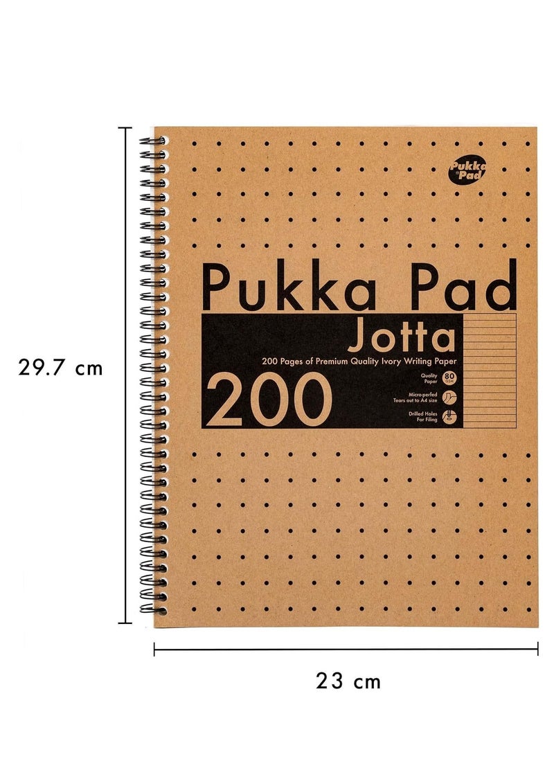 Pukka Pad دفتر جوتا مقاس A4 200 صفحة  - Image 2
