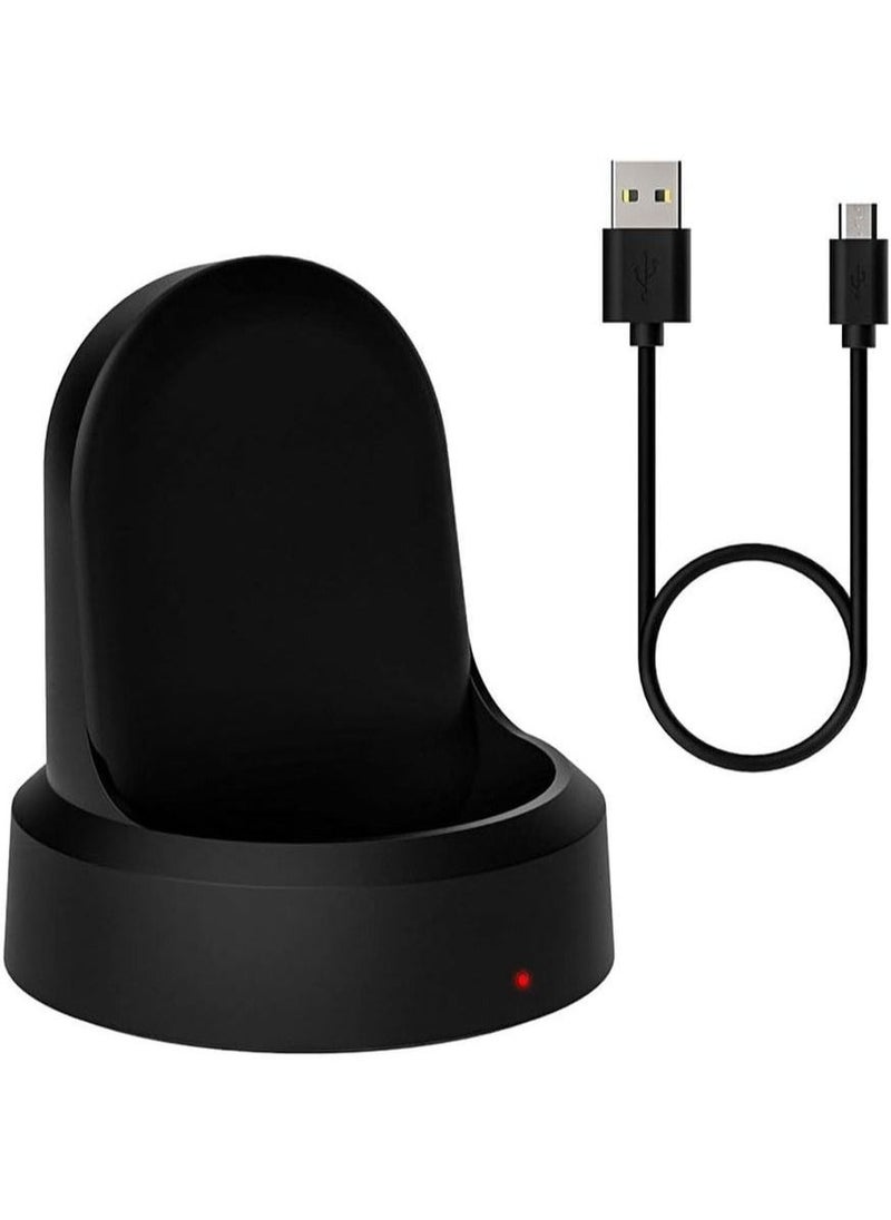 BGM Wireless Charging Dock Cradle Charger compatible with Samsung Gear S3 Classic Frontier Smart Watch Charging Dock Watch - Image 1