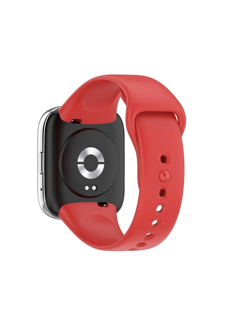 Strap Watch Silicone Compatible With Xiaomi Redmi Watch 3 Lite/Redmi Watch 3 Active, Sport Silicone Watch Band Wrist Strap,Bracelet Wristband Wrist Strap - Image 2