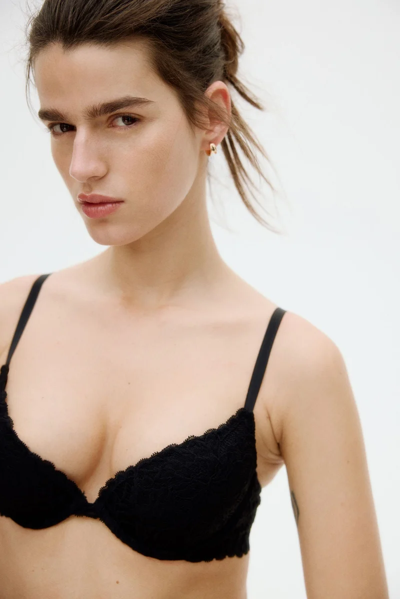 H&M Lace super push-up bra