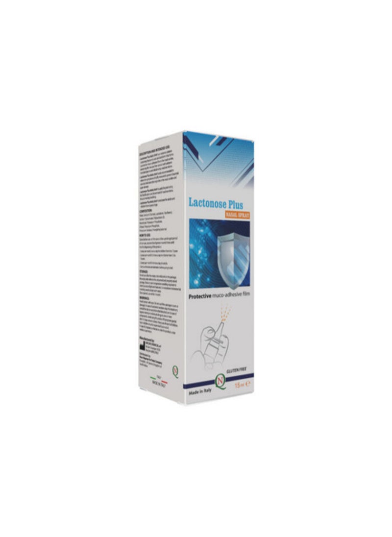 Noor AlQmar - Lactonose Plus Anti Viral Nasal Spray To Support Nose Health -15 Ml - Image 1
