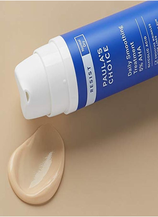 PAULA'S CHOICE Resist Daily Smoothing Treatment 5% Aha With Glycolic Acid & Ceramides Antiaging Lotion Exfoliant For Dry Skin 1.7 Ounce  - Image 2