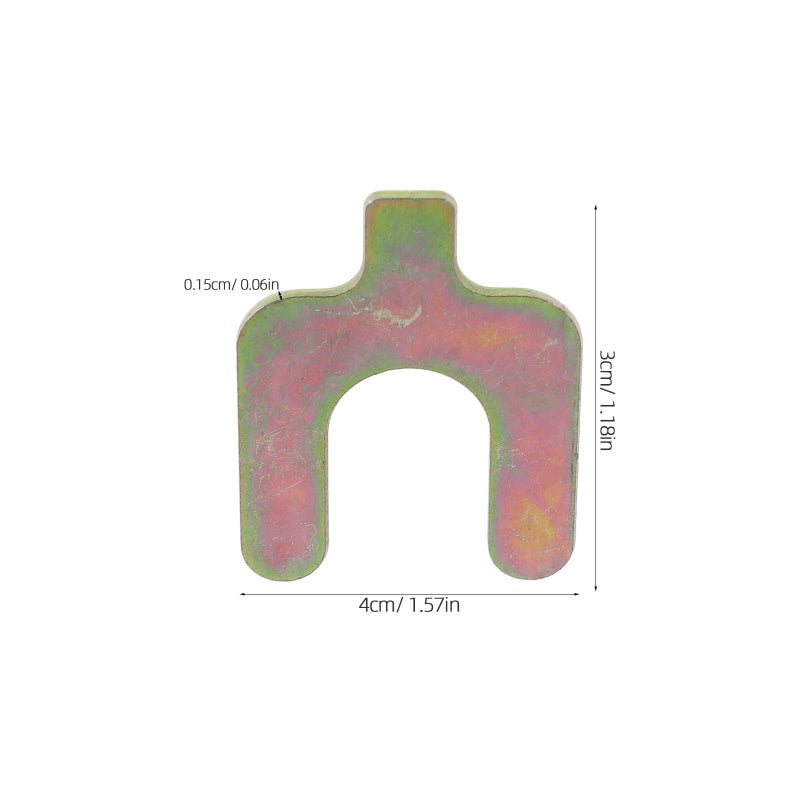 50Pcs 1 5mm U Shaped Auto Body Shims Kit Wheel Alignment Tool For Camber Adjustment - Image 5