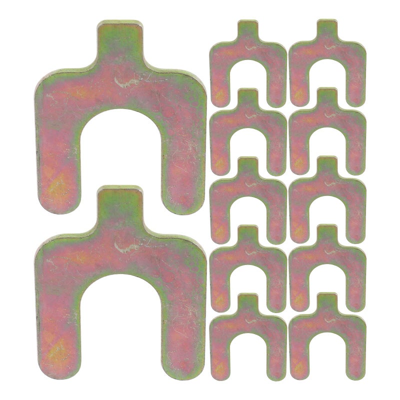 50Pcs 1 5mm U Shaped Auto Body Shims Kit Wheel Alignment Tool For Camber Adjustment - Image 2