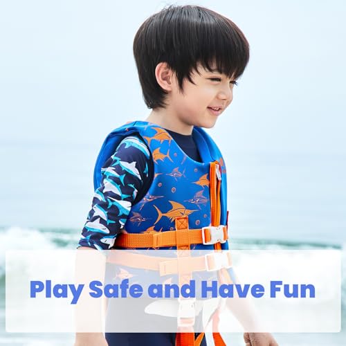 Gogokids Toddler Swim Vest, Kids Floaties – Boys & Girls Buoyancy Jacket, Swimming Aid for Pool & Beach, Fits 2-8 Years / 22-60 lbs - Image 3