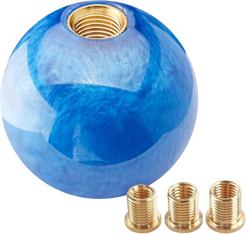 YIUIY Dark Blue Marble Style Gear Shift Knob - Image 1