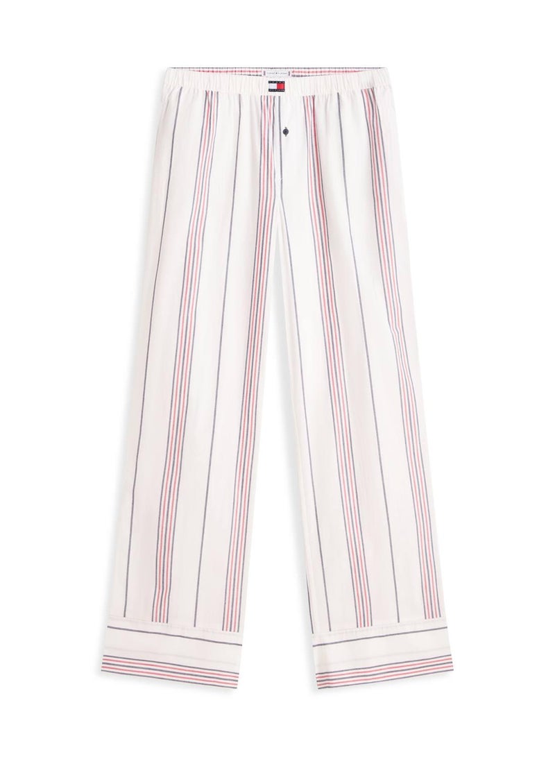 TOMMY HILFIGER Heritage Stripe Poplin Pyjama Bottoms - Image 5