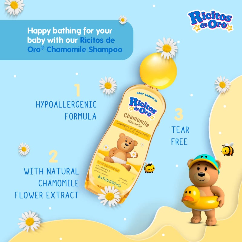 Ricitos de Oro Baby Wipes, Chamomile and Aloe Vera Refillable Baby Wipes, Moisturize and Clean Baby, Lightly Scented, Hypoallergenic, Alcohol-Fee, 6-Pack of 80 wipes each one (480 wipes) - Image 2