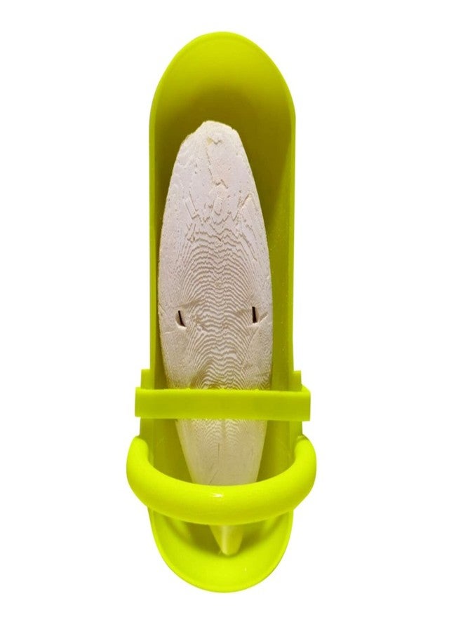 Barn Eleven Bird Feeding Cup Rack Plastic Cuttlebone Holder Bird Cage Storage Bowl Stand Parrot Food Holder for Budgies Parakeet Cockatiel Conure Lovebird Color Randomly, Pack of 1(Without Cuttlebone) - Image 5