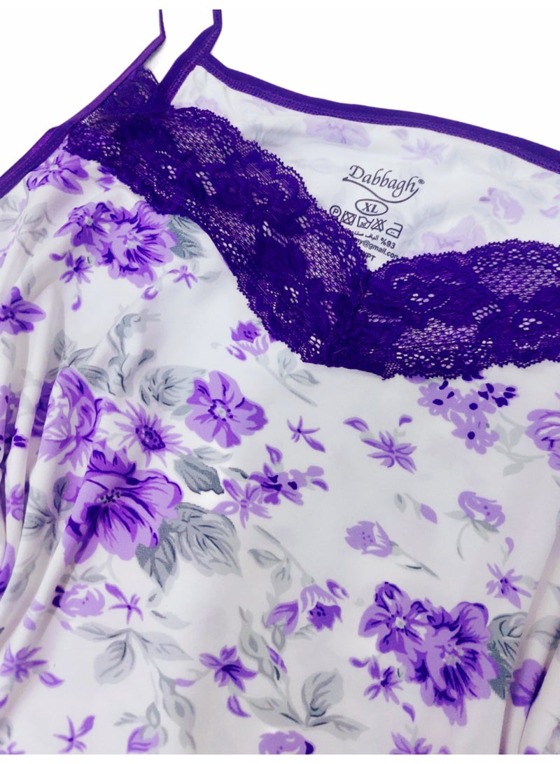 Dabbagh Home wear lingerie dress short comfortable trendy cash mayo  - Image 2