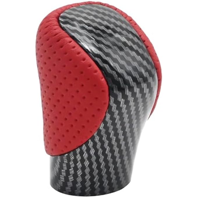 rayihni Gear Shift Knob Carbon Fiber Gear Lever Shift Knob Shifter for Lexus NX300h RC350 GS200t IS200t RC200t - Image 1