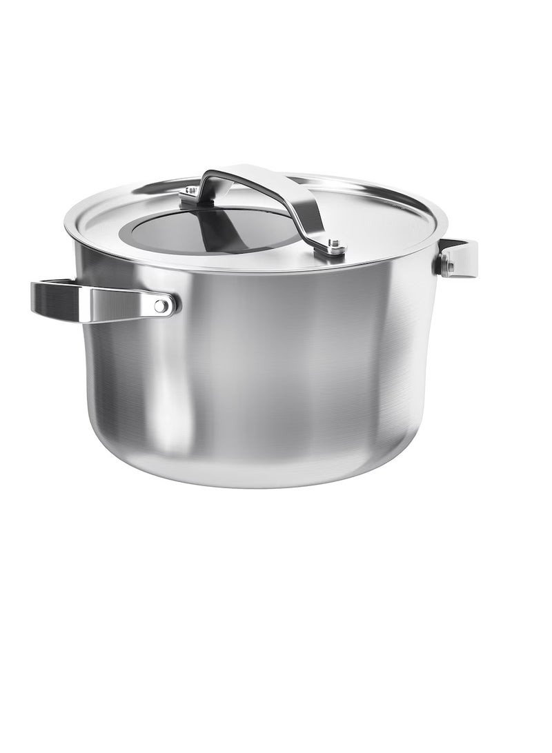 Pot with lid, stainless steel/grey5.5 l - Image 3