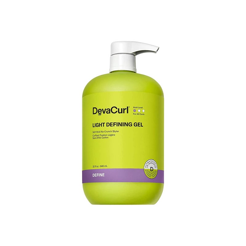 DevaCurl Light Defining Gel Soft Hold Non-Crunch Styler, Bright Breeze, 32 fl. oz - Image 1