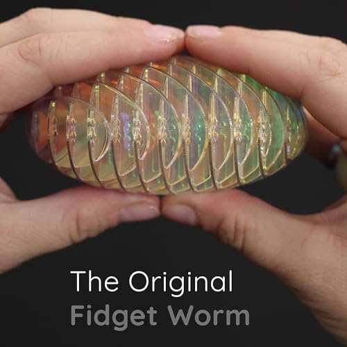 Morf Fidget Worm Toy - Flexible 3D Sensory Slug Figgy Toy for Kids, Teens, and Adults – Stretchy, Quiet, Stress and Anxiety Relief, Focus - For Play, School, Work Gifts, Great For Classroom and Office - Image 4