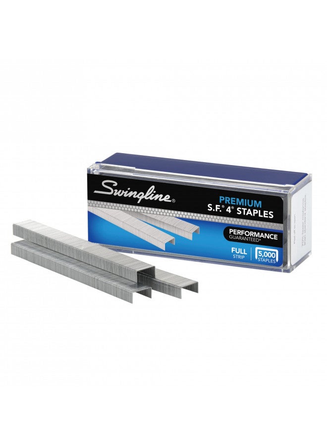Swingline Staples, S.F. 4, Premium Staples for Desktop Staplers, 1/4" Length, 210/Strip, 5000/Box (35450) - Image 3