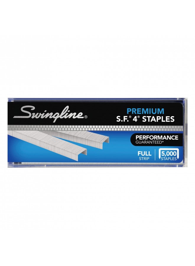Swingline Staples, S.F. 4, Premium Staples for Desktop Staplers, 1/4" Length, 210/Strip, 5000/Box (35450) - Image 2