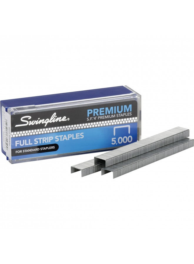 Swingline Staples, S.F. 4, Premium Staples for Desktop Staplers, 1/4" Length, 210/Strip, 5000/Box (35450) - Image 5