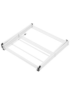 Generic Compact Clothes Drying Rack, 3-Tier Laundry Drying Rack for Clothes, Expandable Metal Clothing Dryer, Collapsible Towel Rack, Air Drying Rack  - Image 4