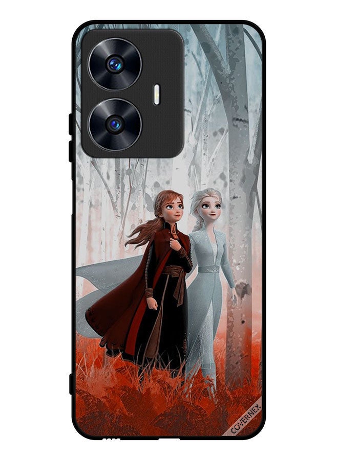 Covernex Protective Case Cover For Realme C55 Frozen Sisters - Image 1