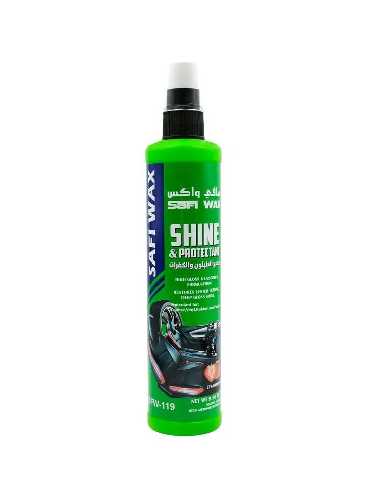 Safi WAX SAFI WAX SFW-119 Car Shine And Protectant 295ml For Leather Vinyl Rubber Plastic Restoration And High Gloss - Image 3