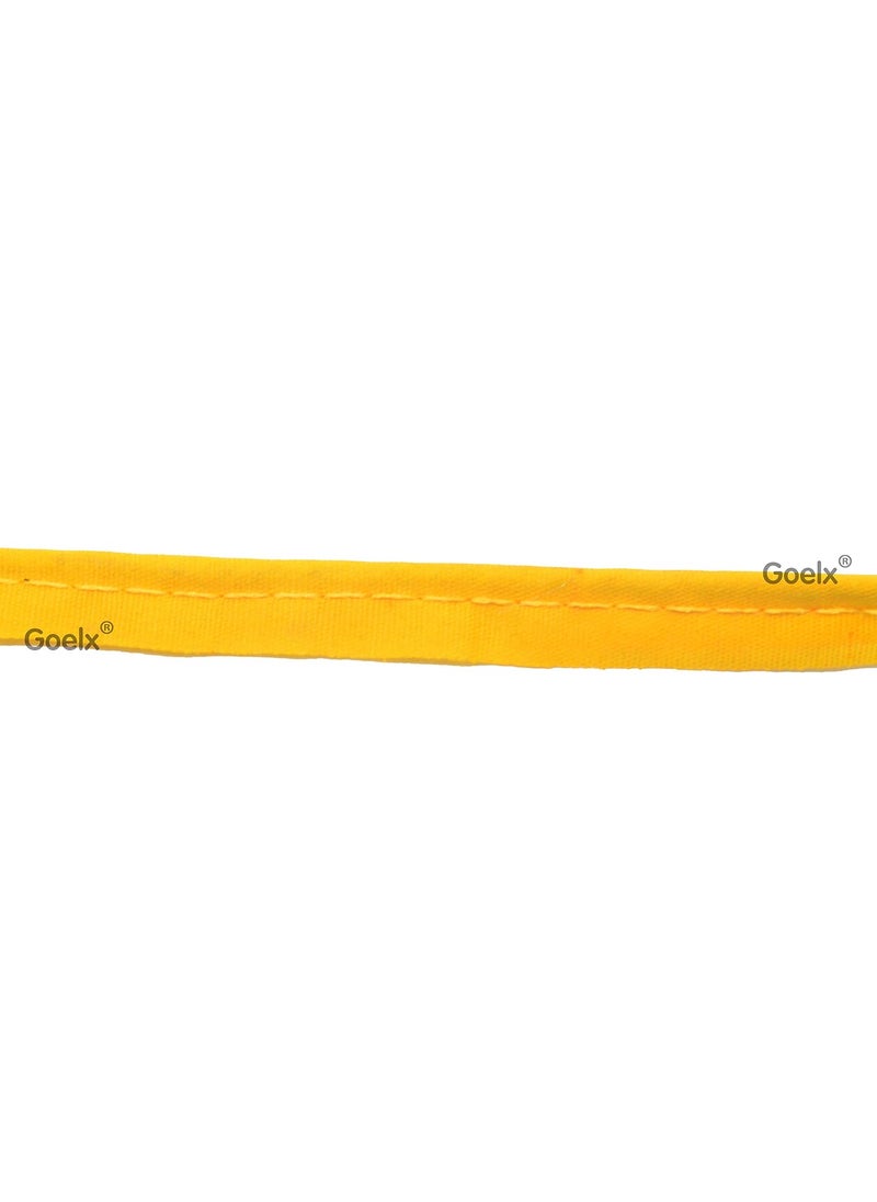 GOELX Goelx Piping Lace All Purpose Multi Usable Border 17 Mtrs for Apparels, Bedsheet Lining, Bags, Curtains, Sewing (1 cm Wide)  - Image 2
